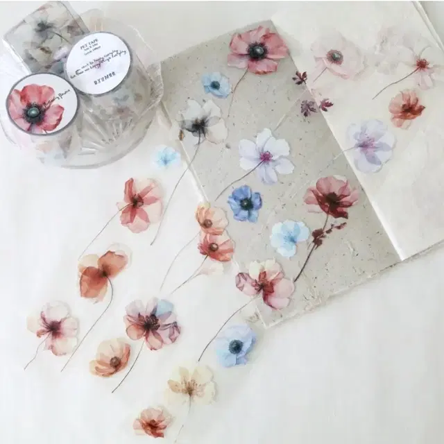 바이유미 Fluttering Flowers PET TAPE