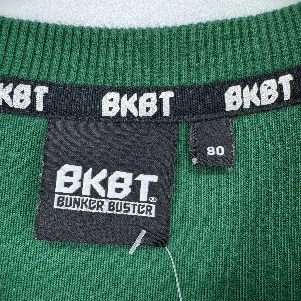 BKBT 레이어드 맨투맨 티셔츠 (90 size / GREEN)