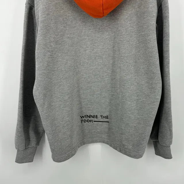 TBJ 디즈니 배색 후드 티셔츠 (90 size / GRAY)