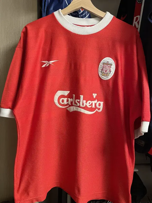 98-00 liverpool home shirt GERRARD