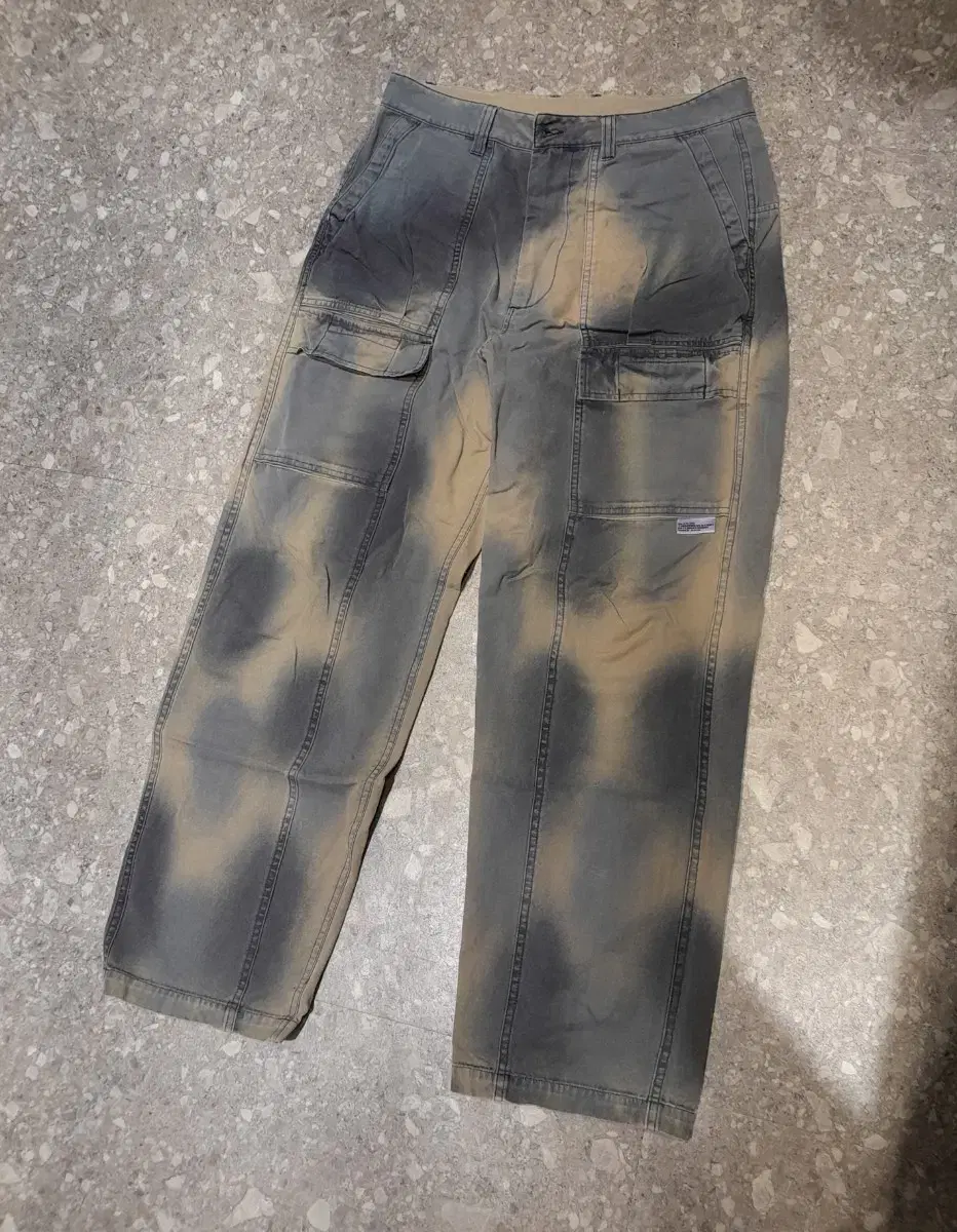 This Is Never That Tie-Dye Wash Pants (M)