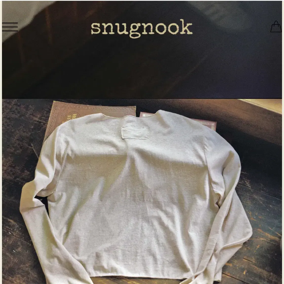 삽니다) 스너그눅 가디건 snugnook gray beige