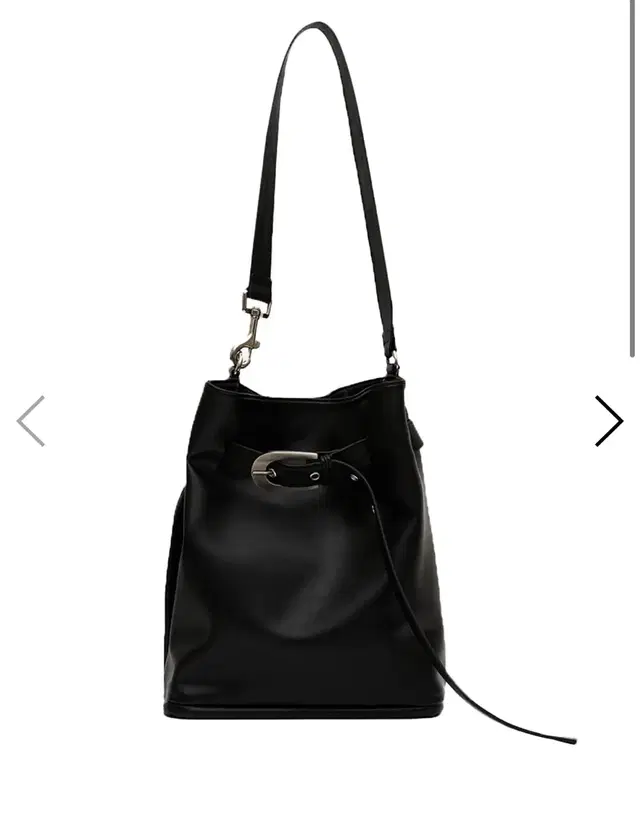 여밈 버킷백 farrier bucket bag (black)