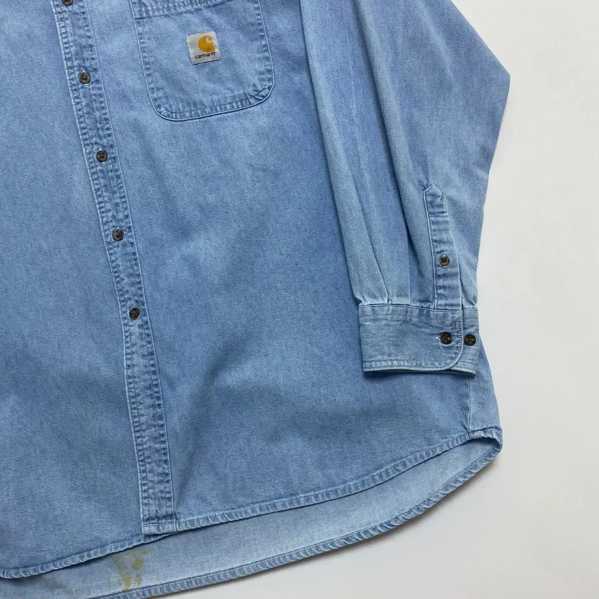 [XL] Carhartt 칼하트 청 데님 셔츠 남방 n.34