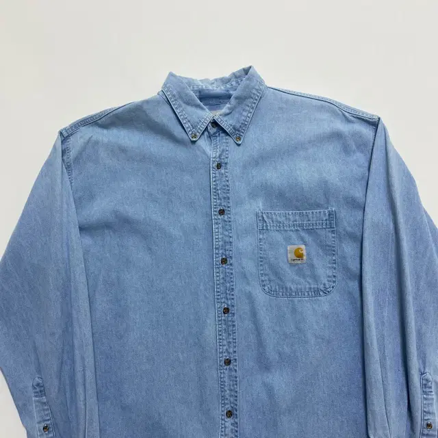 [XL] Carhartt 칼하트 청 데님 셔츠 남방 n.34