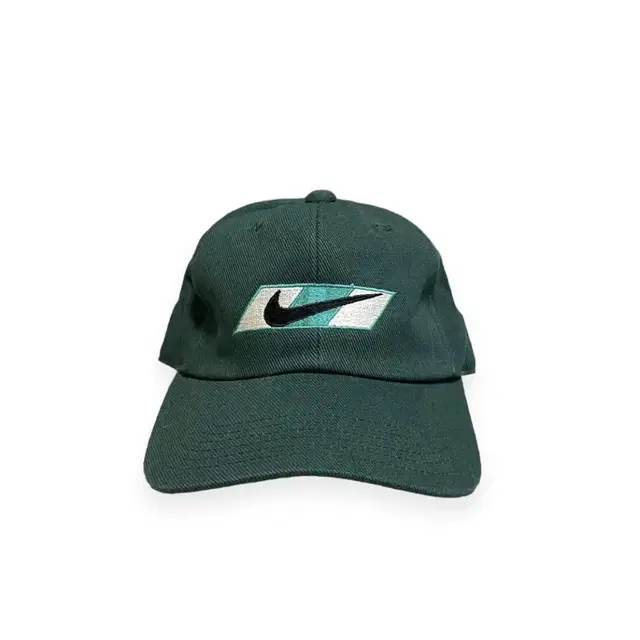 Nike 00s green black mix ball cap