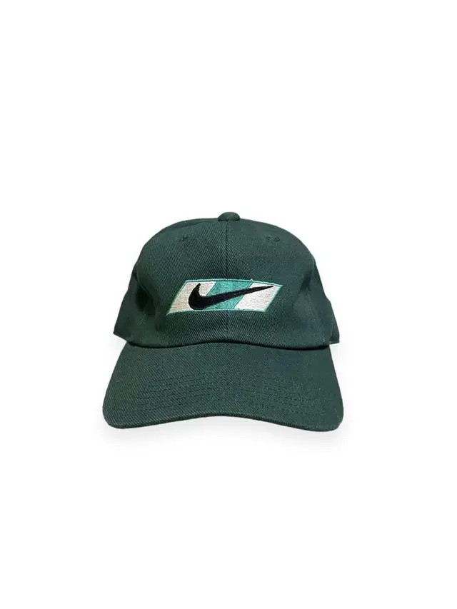 Nike 00s green black mix ball cap