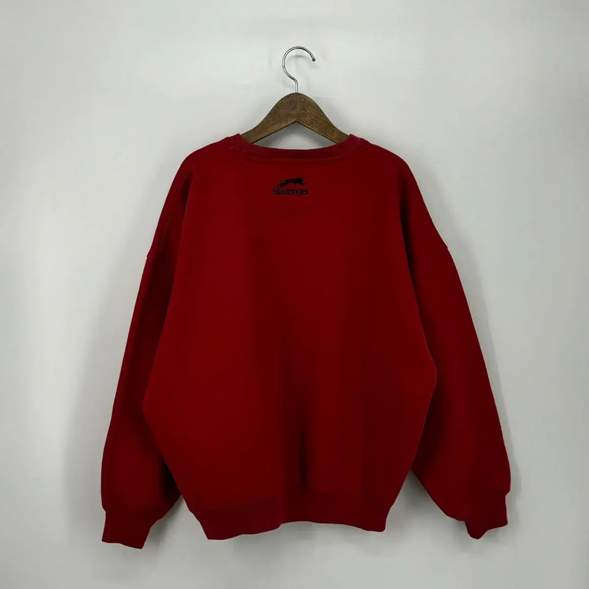 슬래진저 맨투맨 티셔츠 (M size / RED)