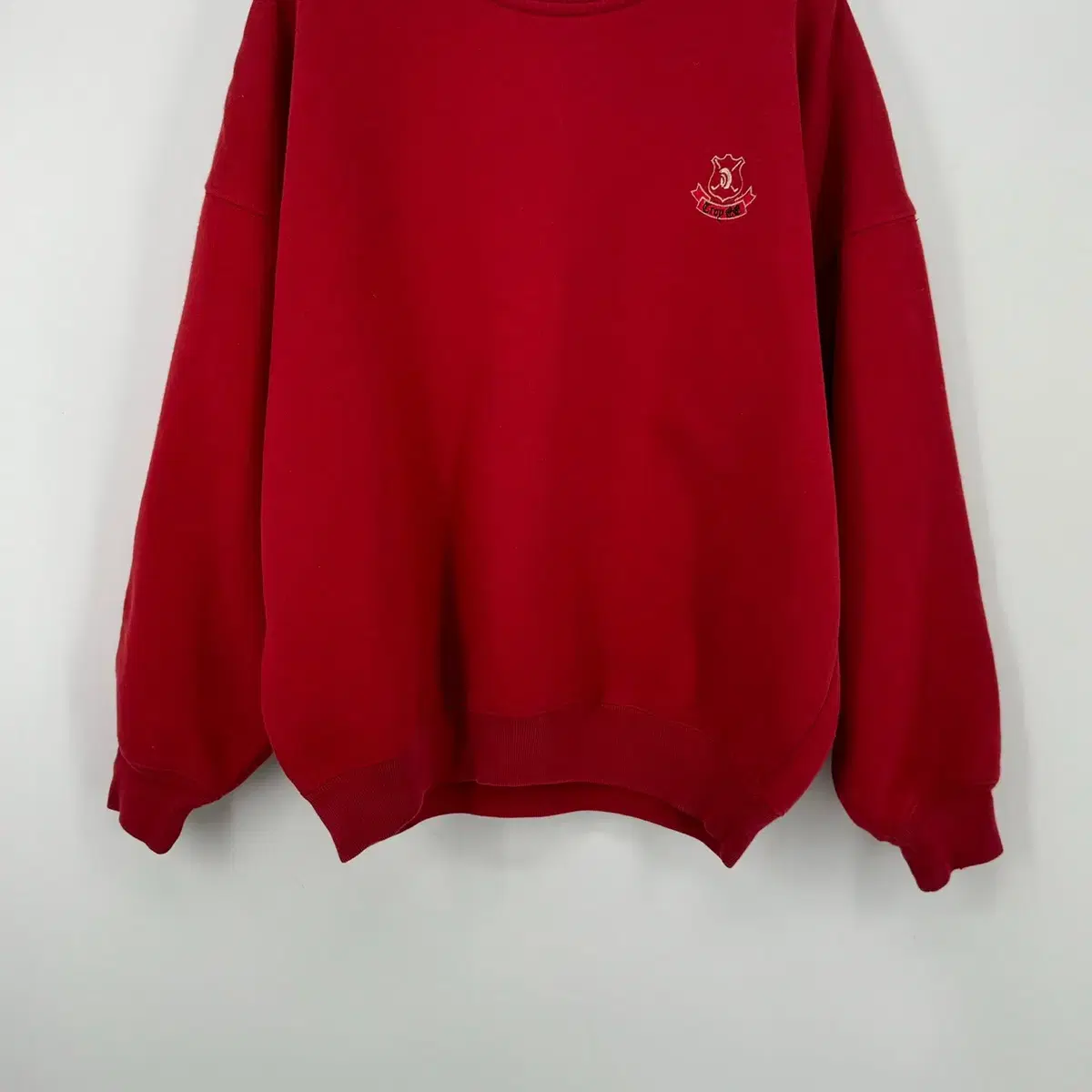 슬래진저 맨투맨 티셔츠 (M size / RED)