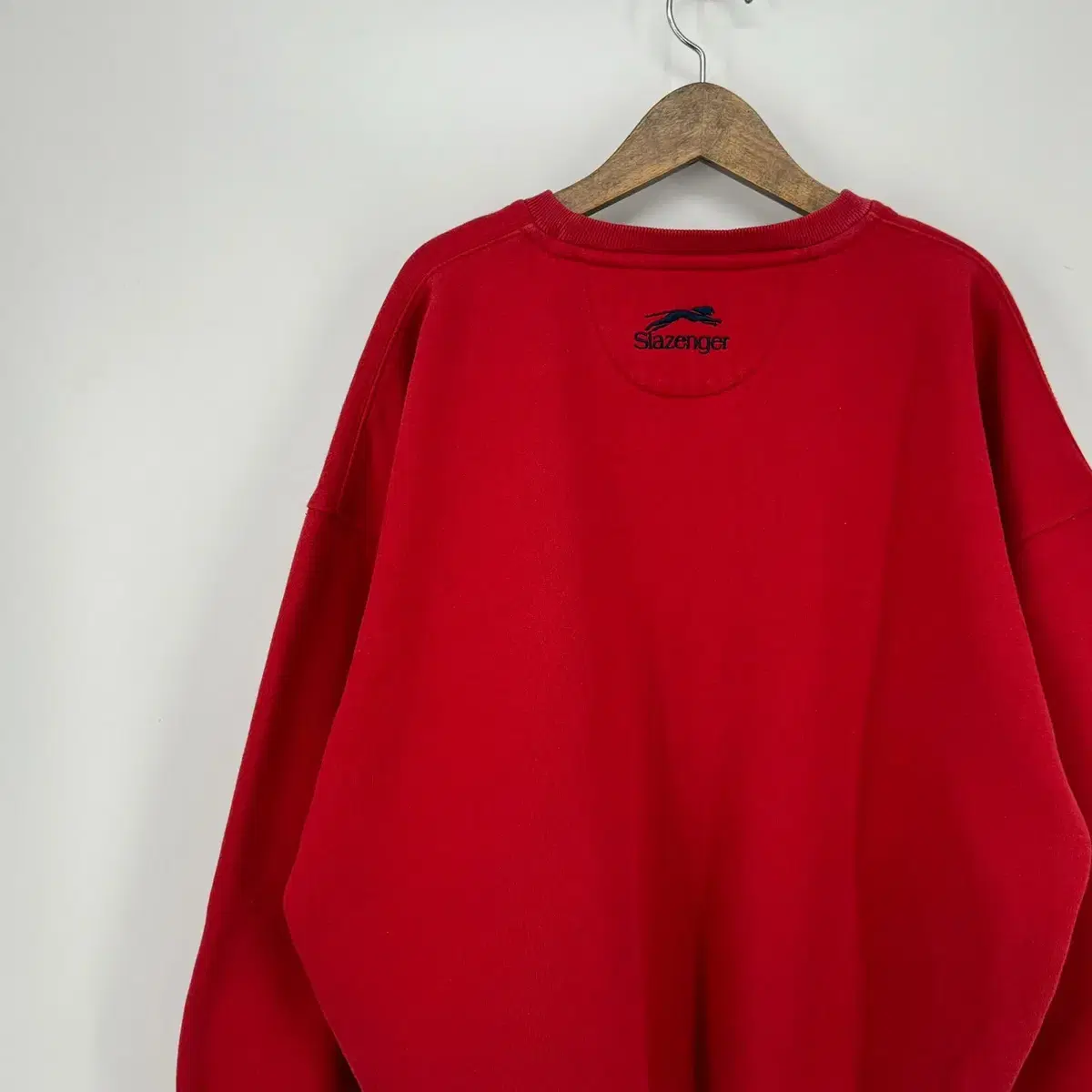 슬래진저 맨투맨 티셔츠 (M size / RED)