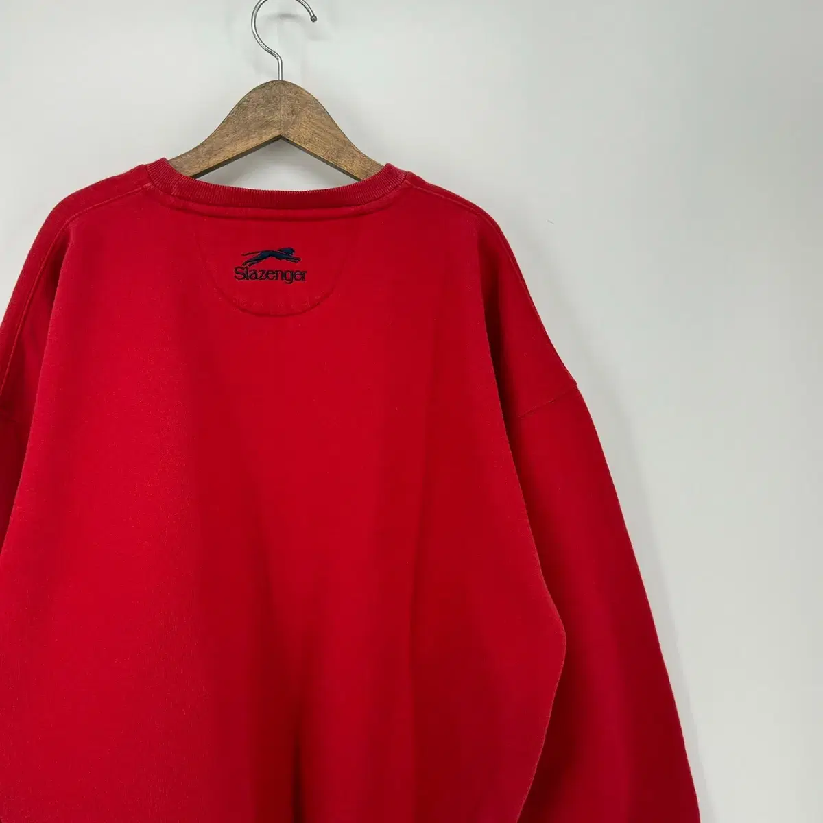 슬래진저 맨투맨 티셔츠 (M size / RED)