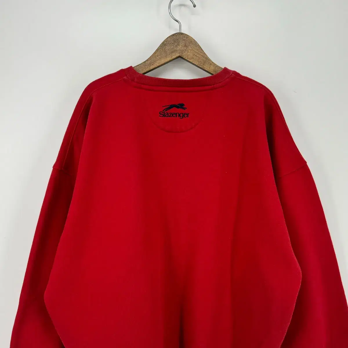 슬래진저 맨투맨 티셔츠 (M size / RED)