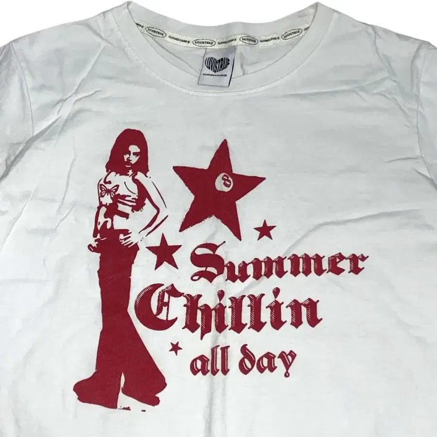 LUV IS TRUE SU SUMMER CHILLIN TEE