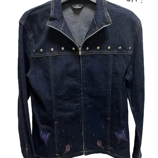 Jpn vintage butterfly denim jacket