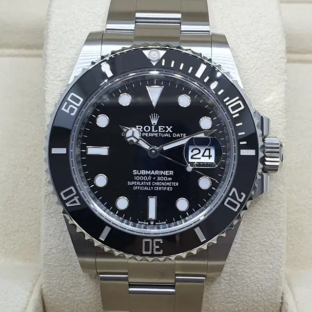 신품 24년 9월생 ROLEX 126610LN 41mm 서브마리너 풀셋