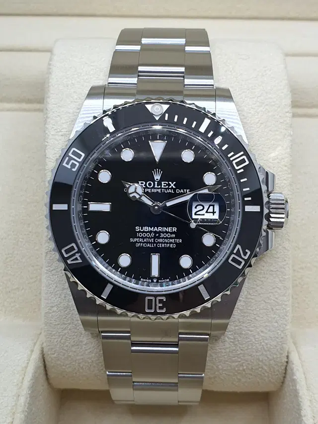 신품 24년 9월생 ROLEX 126610LN 41mm 서브마리너 풀셋