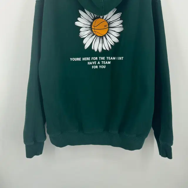 트립션 프린팅 후드 티셔츠 (XL size / GREEN)