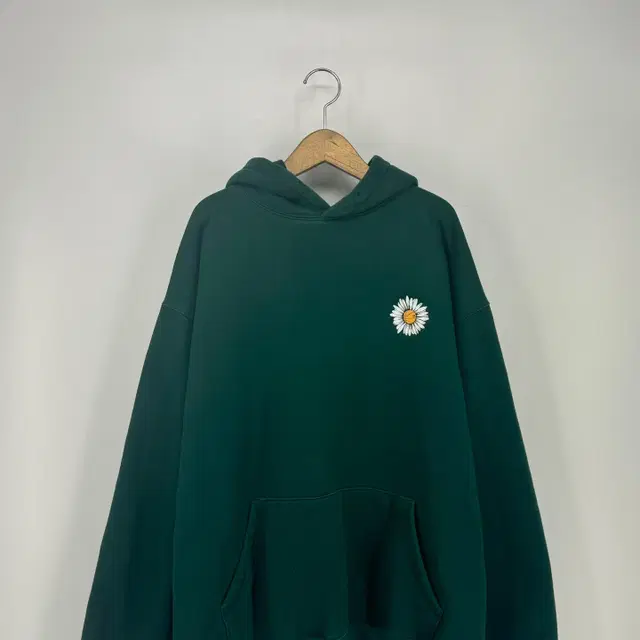 트립션 프린팅 후드 티셔츠 (XL size / GREEN)