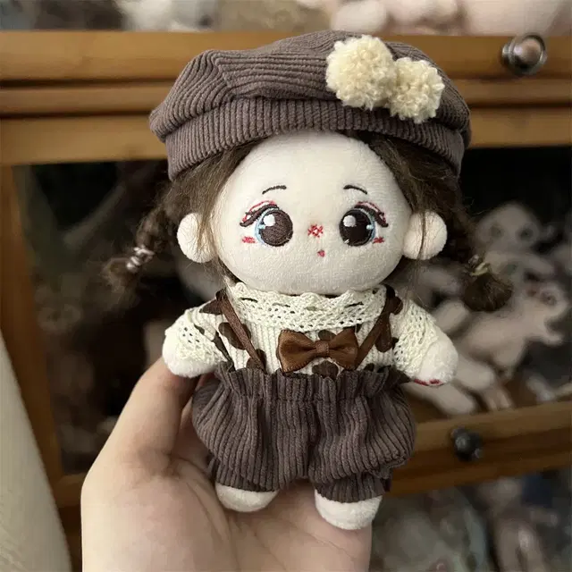 10cm 가을 겨울 인형옷 세트