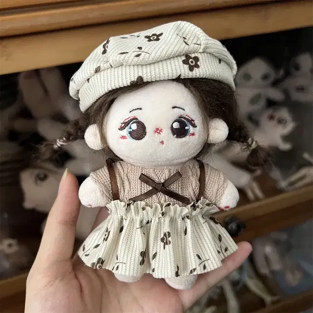 10cm 가을 겨울 인형옷 세트