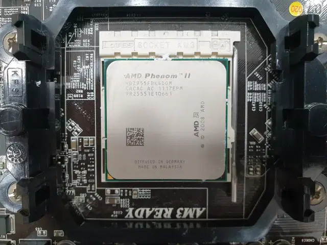 AMD AM3소켓 데네브955 125W CPU 쿨러별도