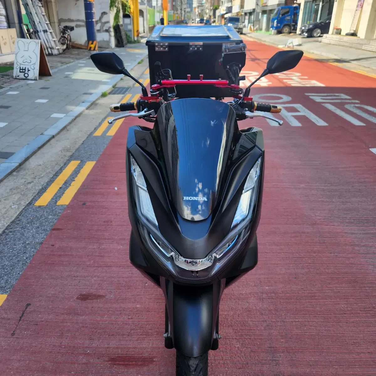 L- 상품화완료) 22년식 pcx125 3만km 대 CBS 모델 배달셋팅