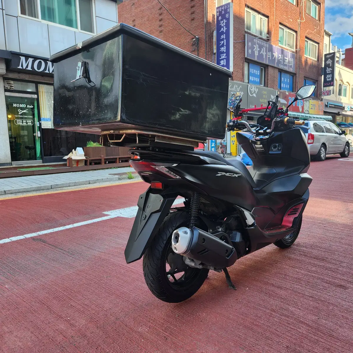 L- 상품화완료) 22년식 pcx125 3만km 대 CBS 모델 배달셋팅