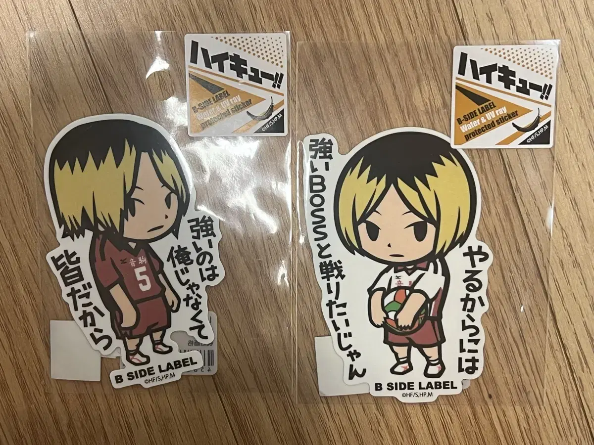 Haikyuu Biside Label sticker bulk Kenma