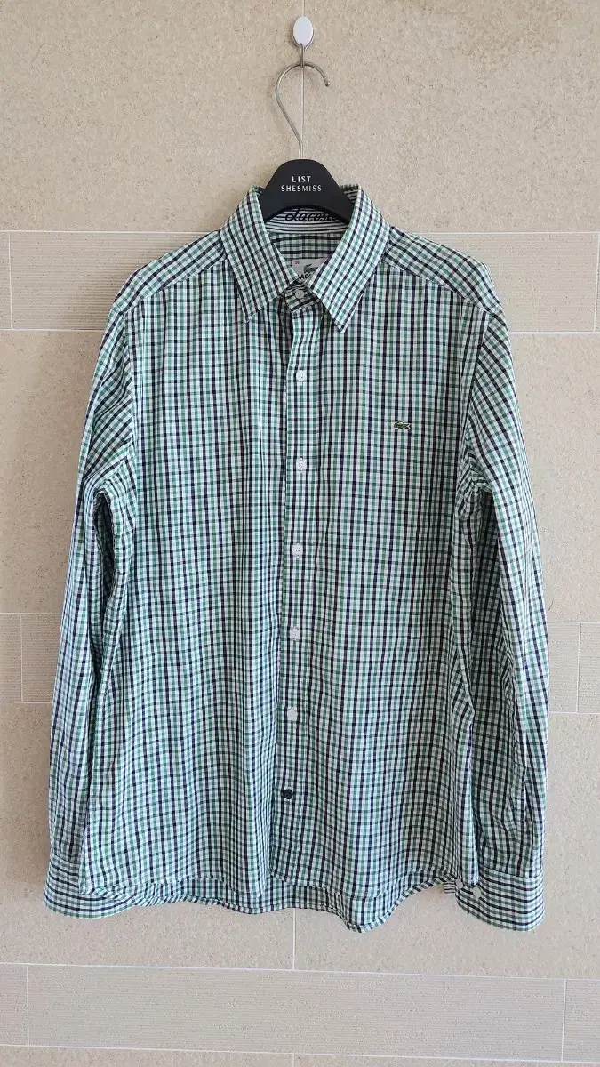 Lacoste Men's Check Shirt 38 95 size