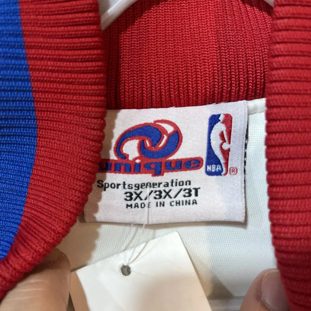 [3XL] NBA 유니크 올드스쿨 패치 점퍼