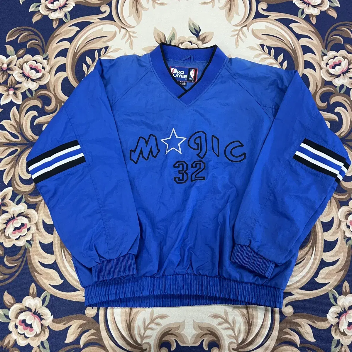 (XL) 90s Pro Player x NBA Orlando Magic bloo Warm Up