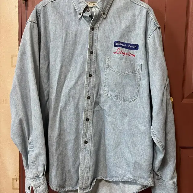 엘엘 빈 연청 데님 셔츠 105size l.l.bean shirts