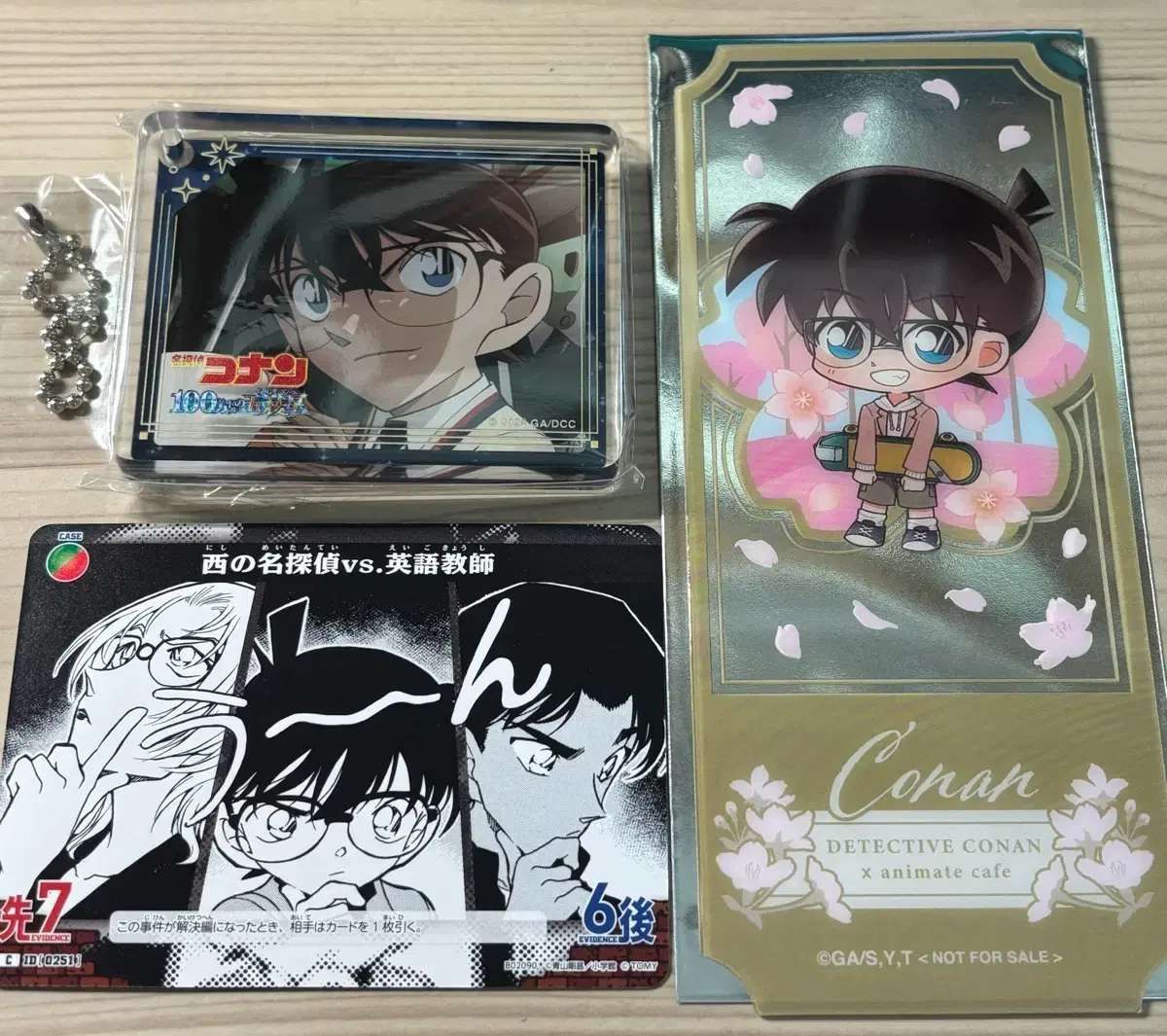 Detective Conan Conan animated merchandise and more bulk I'm wts.