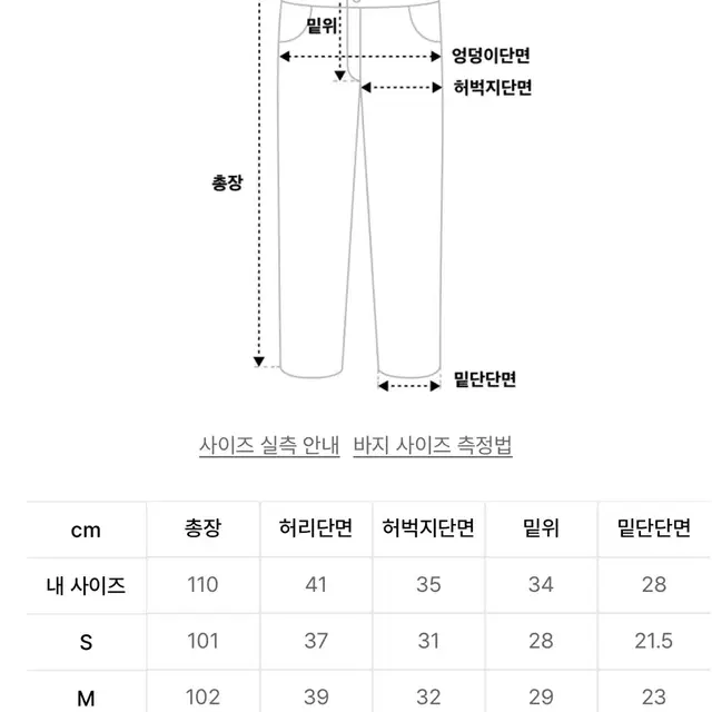 시그니처)퍼티그 와이드 데님 [오프화이트]