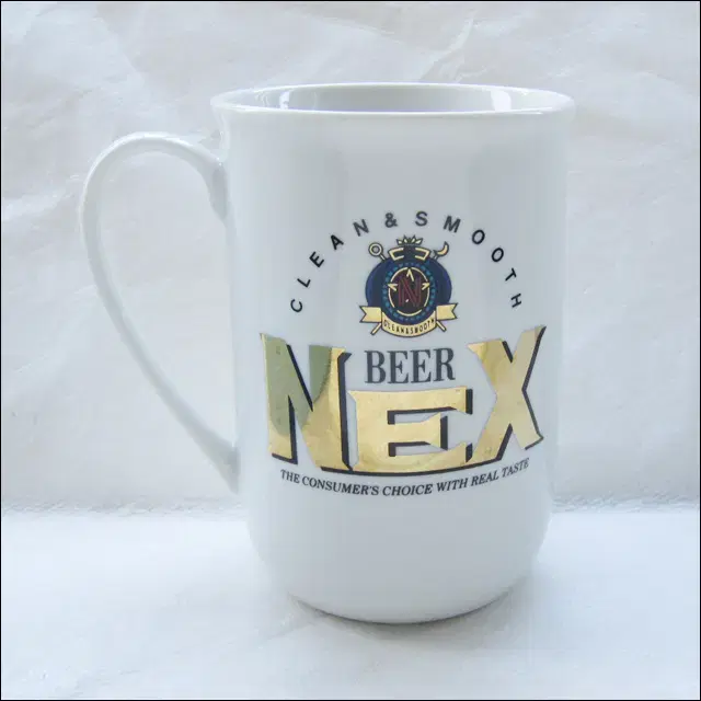 OB NEX BEER 오비 90년대 넥스 맥주 도자기 컵