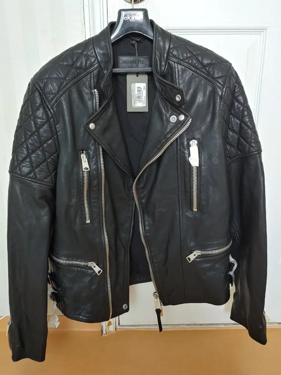 AllSaints SLADE Biker Sheepskin Jacket M (100) New