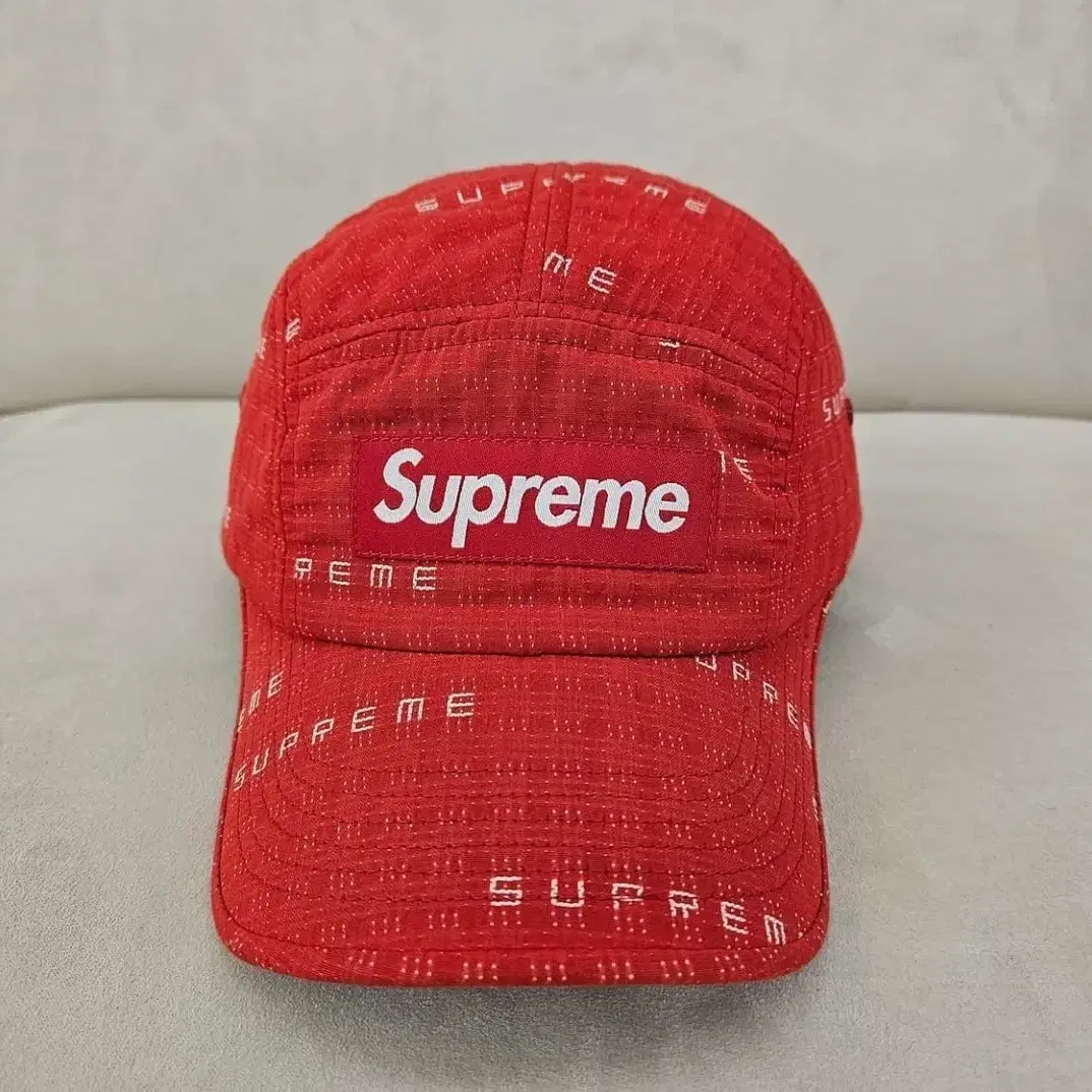 SUPREME STITCH JACQUARD CAMP CAP