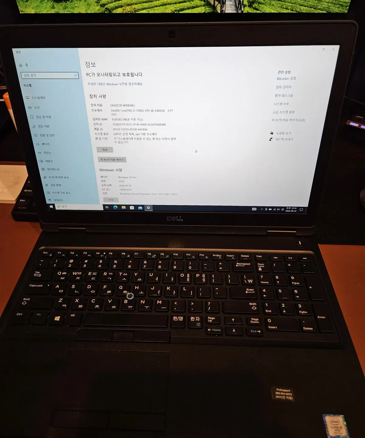 DELL 래티튜드 Latitude 5590 노트북 팝니다.