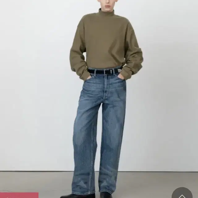 인사일런스 콘 데님 (CONE DENIM 브러쉬드 와이드 진)