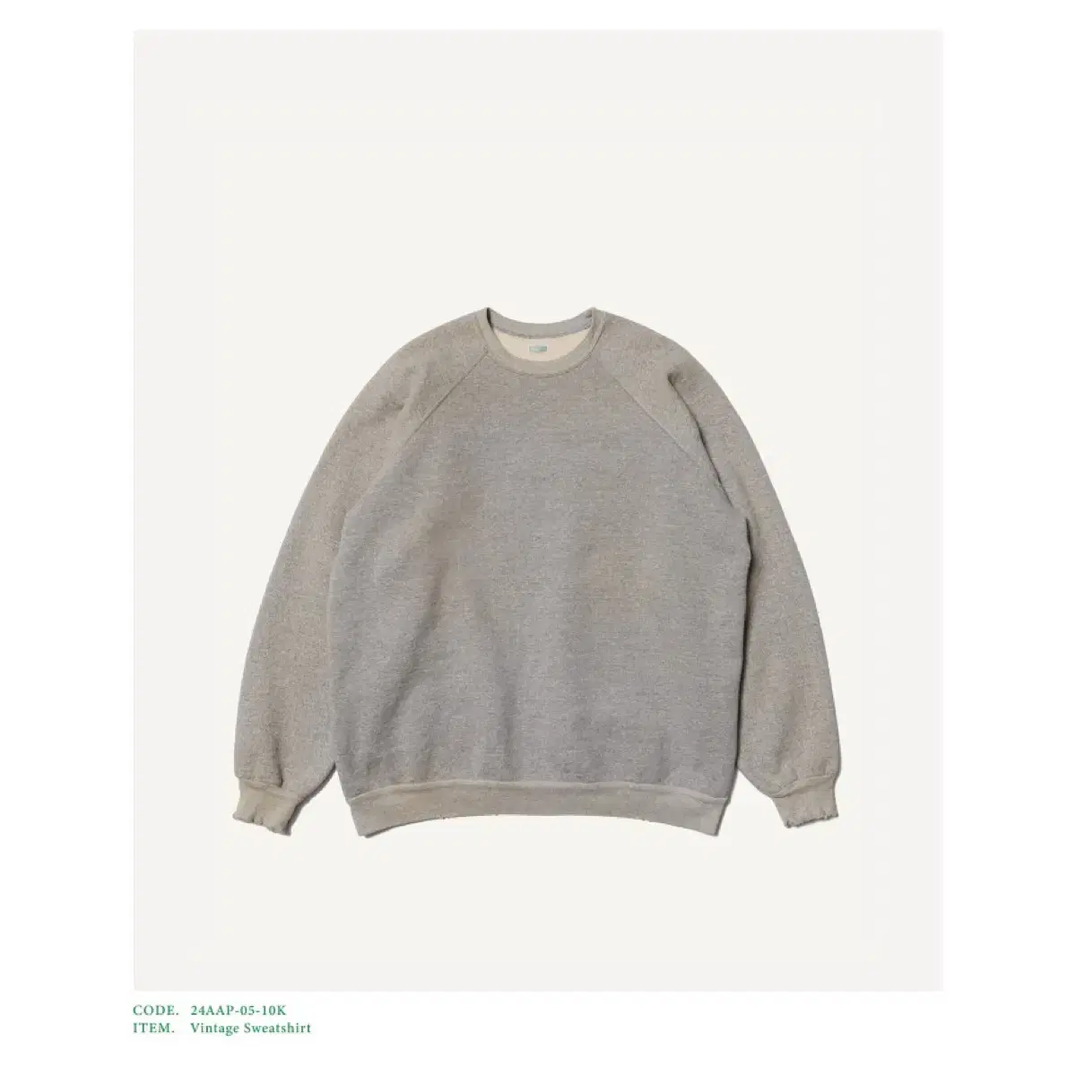 [2] 24AW Apres-Season Vintage Sweatshirt