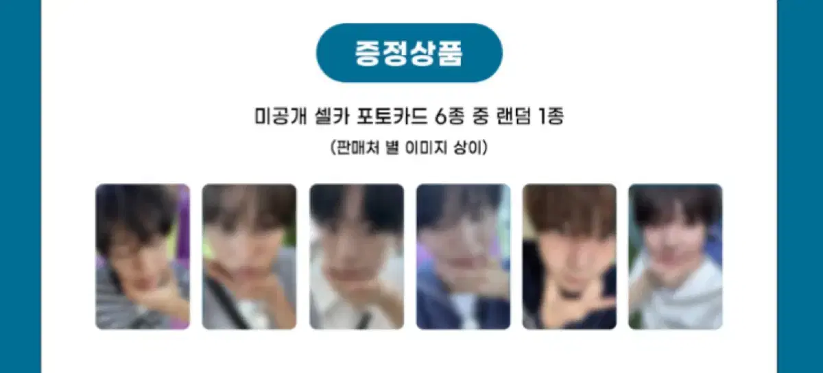 엔시티 위시 스테디 미공포 분철 (에버라인, 위드뮤, 케타포, 애플뮤직)