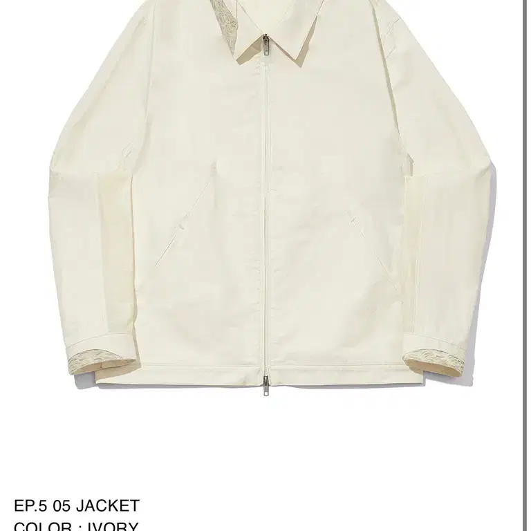 EP.5 05 JACKET COLOR : IVORY 3사이즈 팝니다