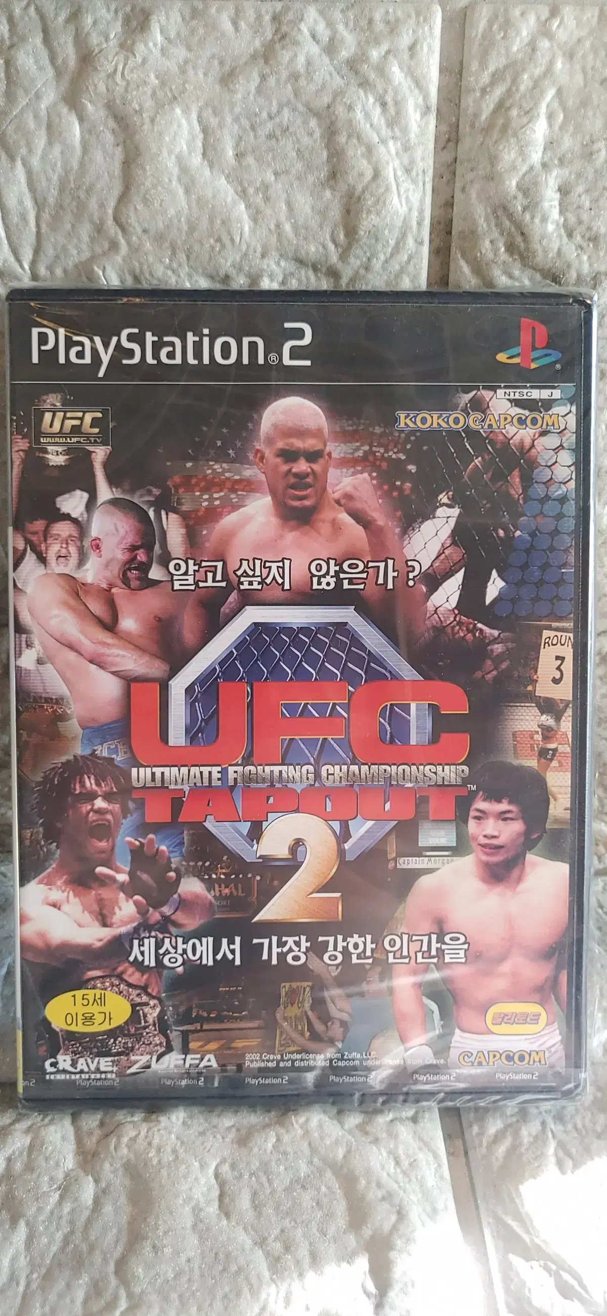 [PS2]  UFC 탭아웃 2 정식발매 미개봉