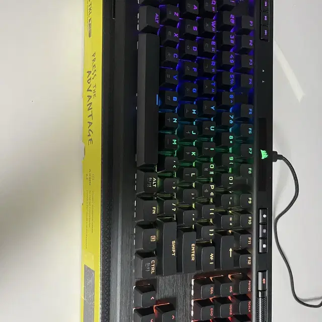 커세어 k70 rgb tkl opx 광축