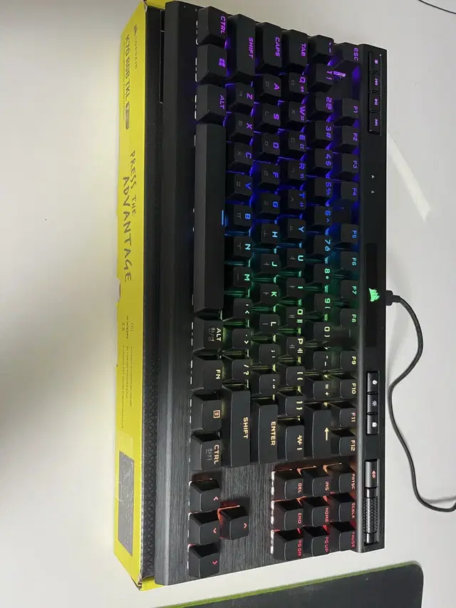 커세어 k70 rgb tkl opx 광축