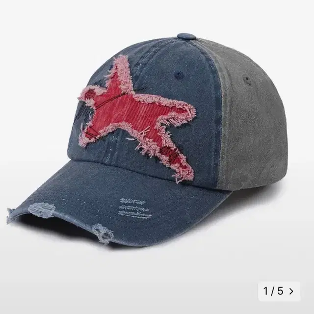 메인부스 Starfish Damage Ball Cap BLUE