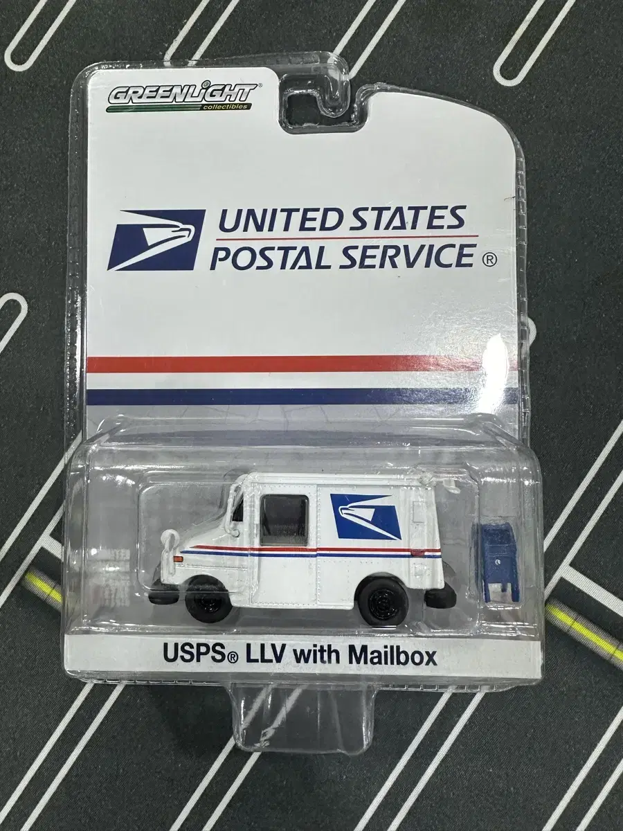 그린라이트 USPS LLV with Mailbox 다이캐스트