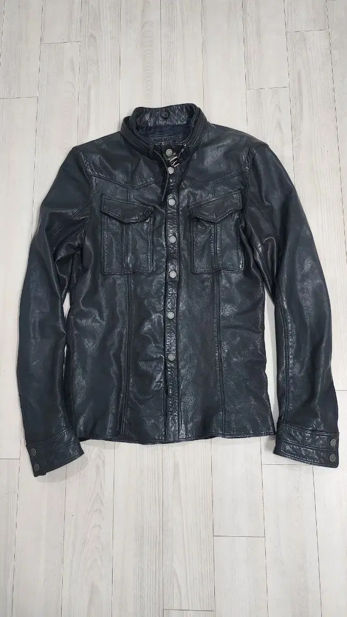 Nilvarette Leather Shirt Jacket