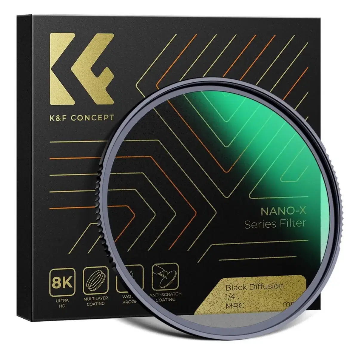 K&F 49mm NANO-X 블랙미스트 디퓨전 (1/4) 필터 (새상품)