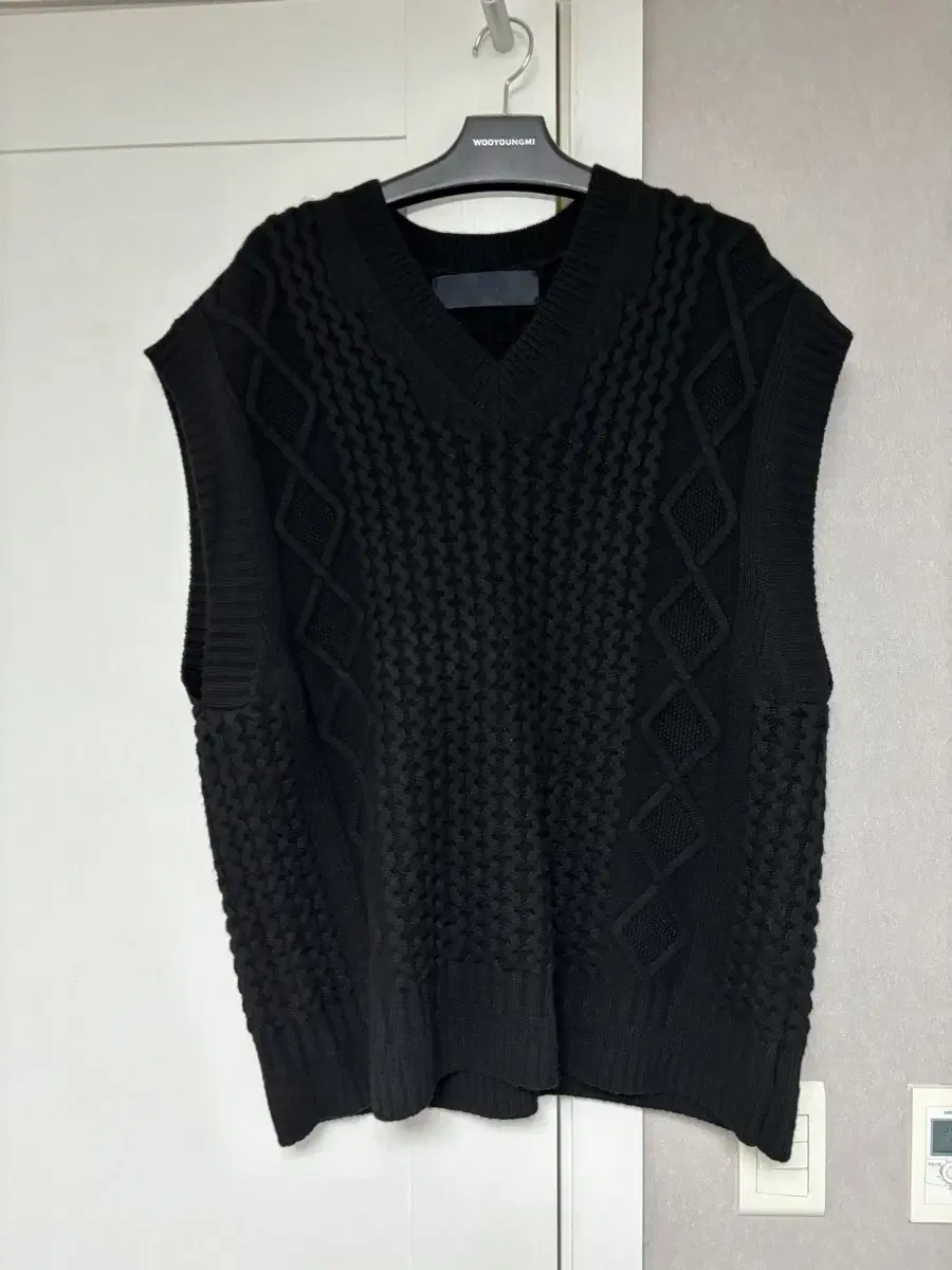 [M] Junji 22FW Cable Knit Vest